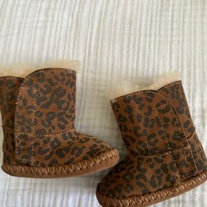 Ugg Cassie Leopard Print Baby Boots